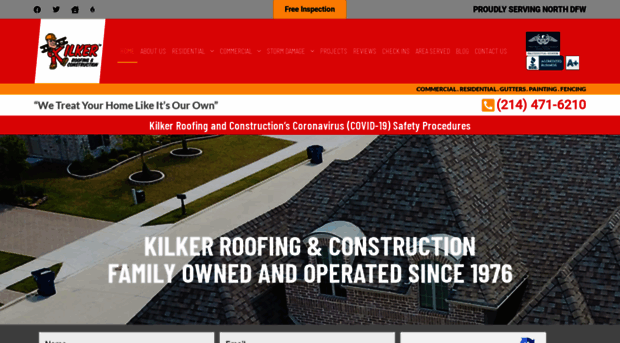 kilkerroofing.com