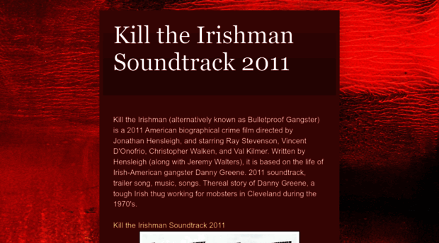 kill-the-irishman-soundtrack-2011.blogspot.de