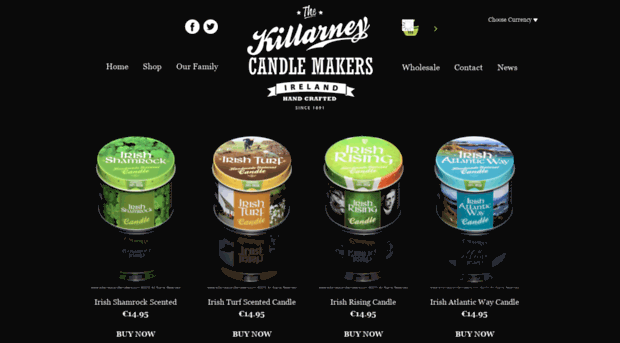 killarneycandlemakers.com