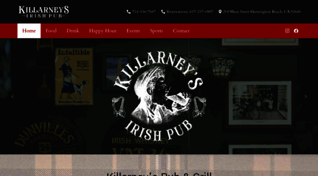 killarneysirishpubhb.com