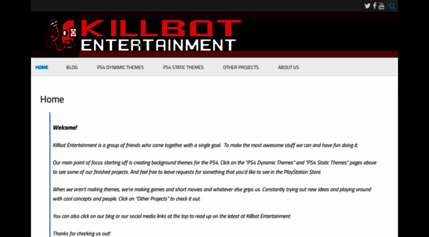 killbotentertainment.com