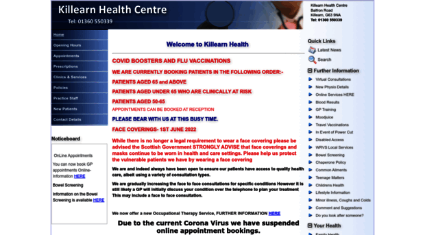 killearnhealthcentre.com