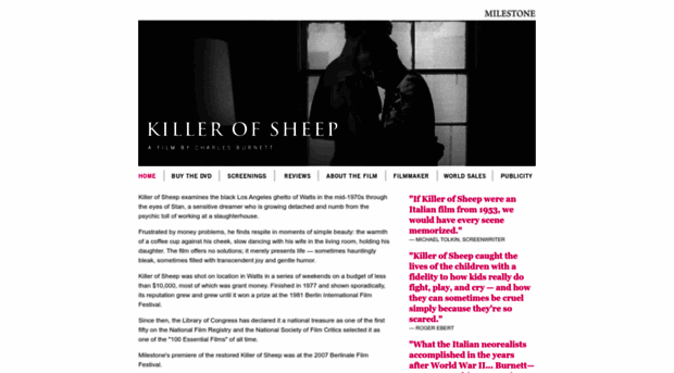 killerofsheep.com