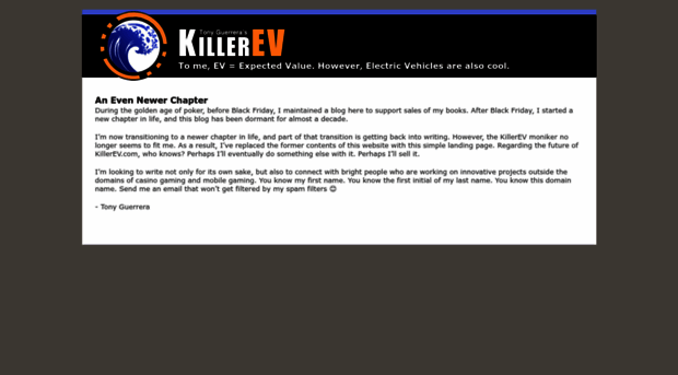 killerpokerbythenumbers.com