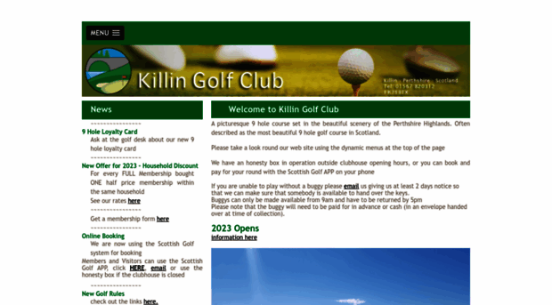 killingolfclub.co.uk