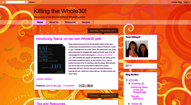 killingthewhole30.blogspot.com