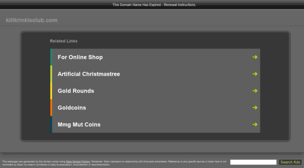 killkrinkleclub.com