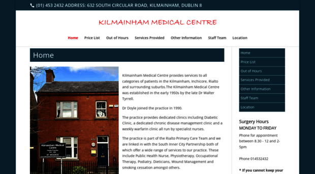 kilmainhammedicalcentre.com