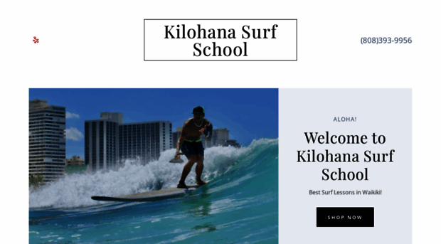 kilohanasurfschool.com