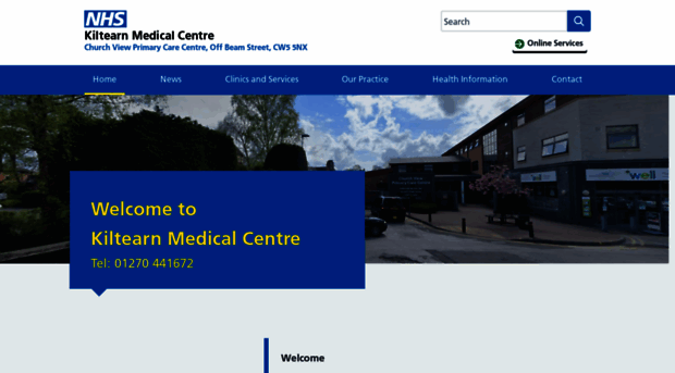 kiltearnmedicalcentre.nhs.uk