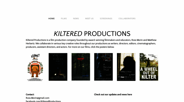 kilteredproductions.com