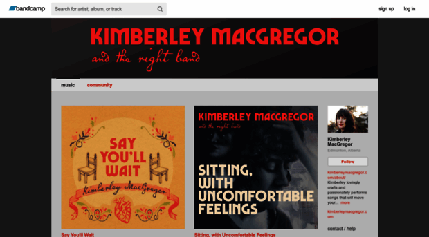 kimberleymacgregor.bandcamp.com