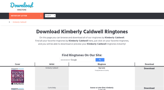 kimberlycaldwell.download-ringtone.com