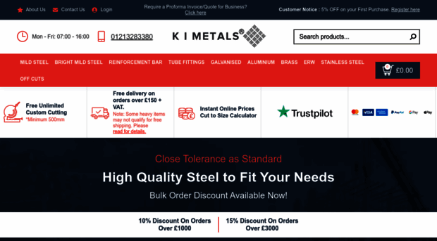 kimetals.co.uk