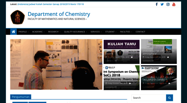 Kimia.ub.ac.id - Department Of Chemistry – Facu... - Kimia Ub