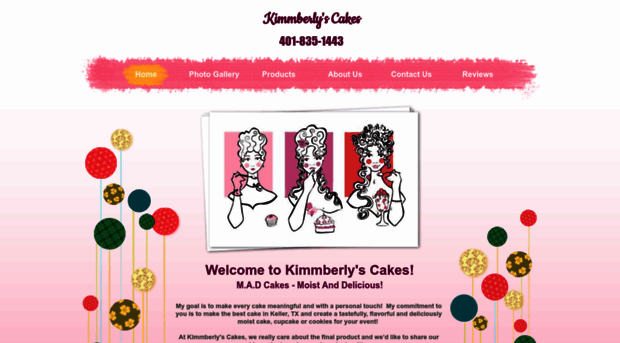 kimmscakes.com