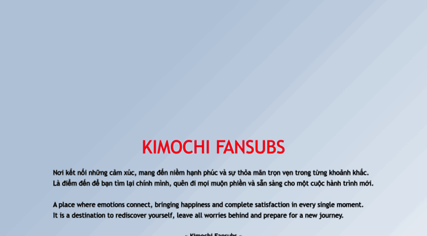 kimochifansubs.com