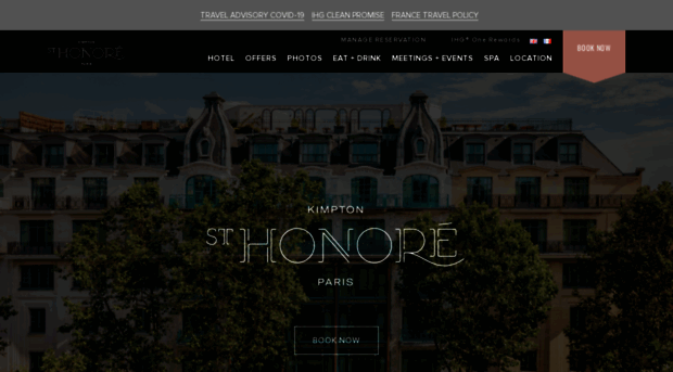 kimptonsthonoreparis.com