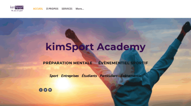 kimsportacademy.com