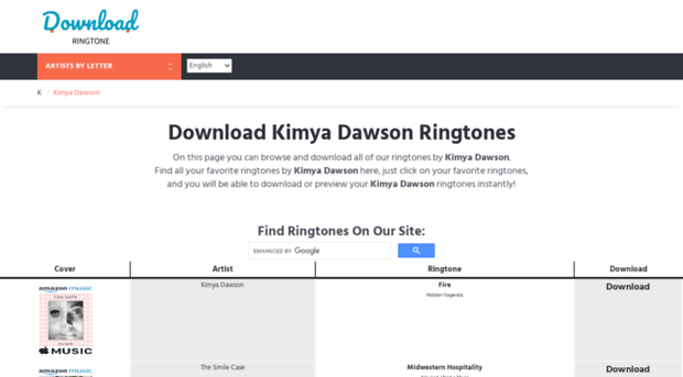 kimyadawson.download-ringtone.com