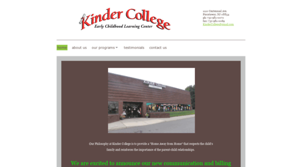 kindercollegepiscataway.com