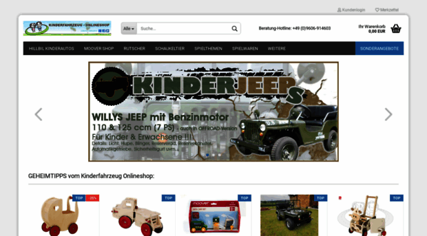 kinderfahrzeug-onlineshop.de