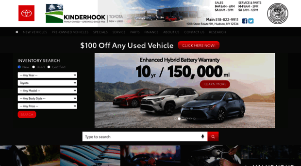 kinderhooktoyota.com