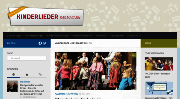 kinderlieder-magazin.de