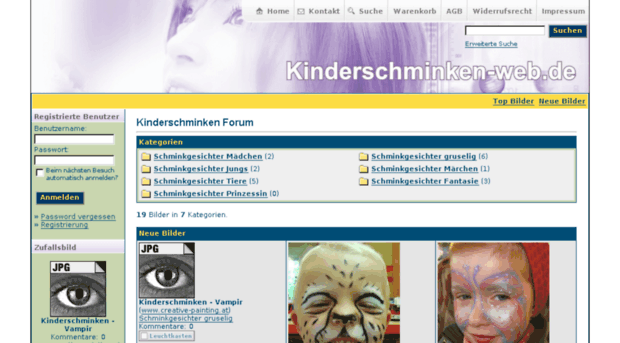 kinderschminken-forum.de