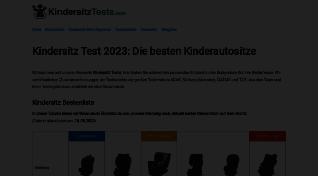 kindersitztests.com