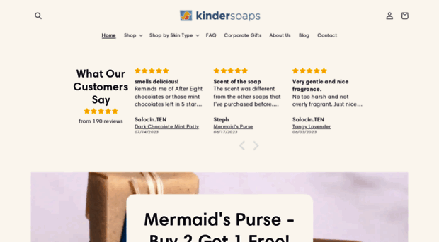 kindersoaps.com