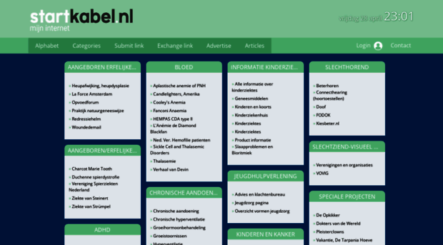 kinderziekten.startkabel.nl