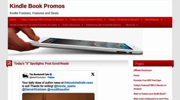 kindlebookpromos.luckycinda.com
