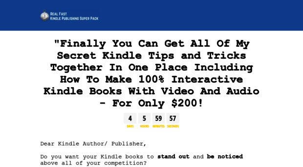 kindlepublishersuperpack.com