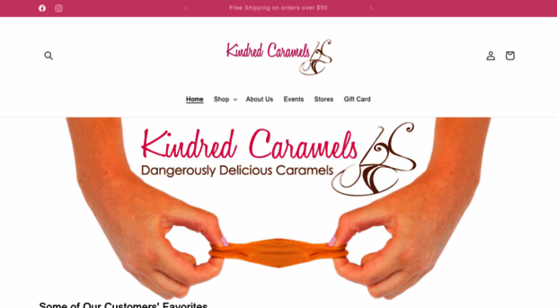kindredcaramels.com
