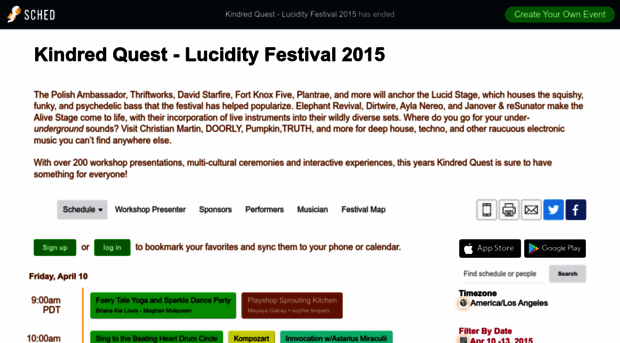 kindredquestlucidityfestival2015.sched.org