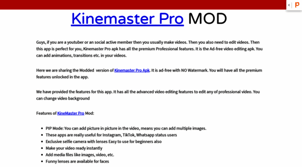 kinemasterpro.puzl.com