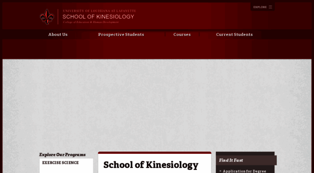 kinesiology.louisiana.edu