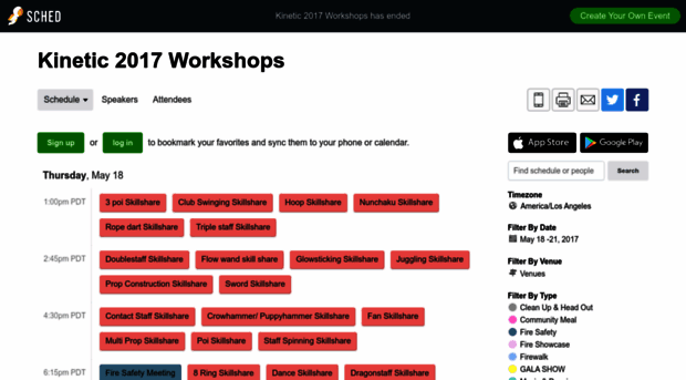 kinetic2017workshops.sched.com