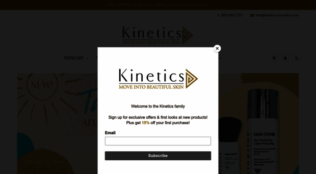 kineticscosmetics.com