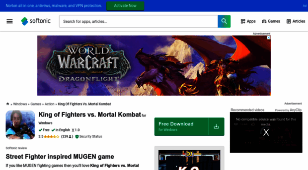 king-of-fighters-vs-mortal-kombat.en.softonic.com