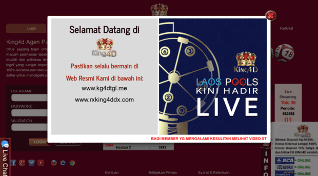 king4dlogin.com