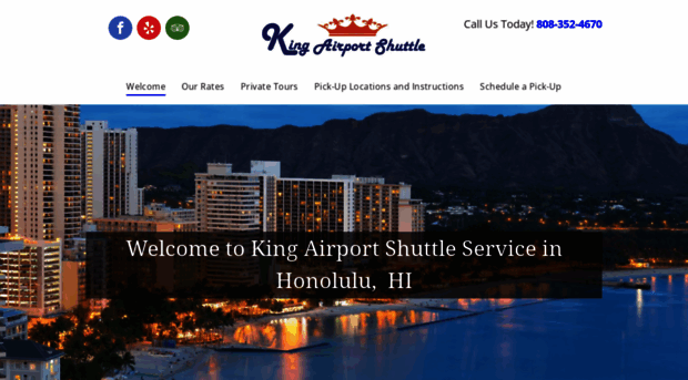 kingairportshuttle.com