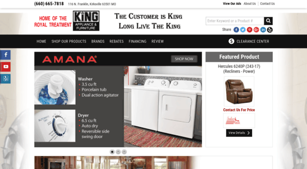 kingapplianceandfurniture.com