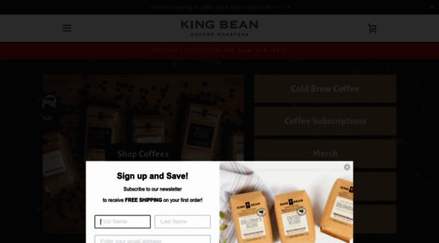 kingbeancoffee.com