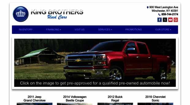 kingbrotherscars.com