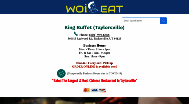 kingbuffettaylorsville.com