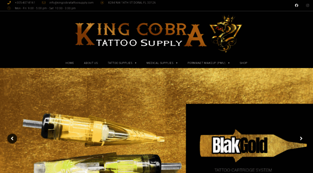 kingcobratattoosupply.com