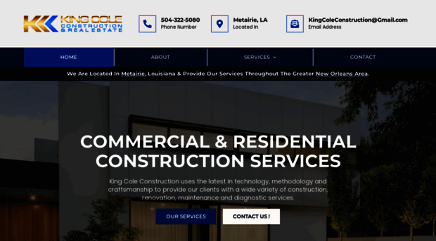 kingcoleconstruction.com