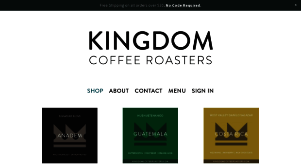 kingdomcoffeeroasters.com